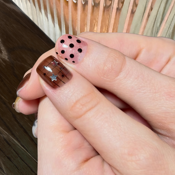 Playground Mix Polka-Dot Press-On Nails – main view