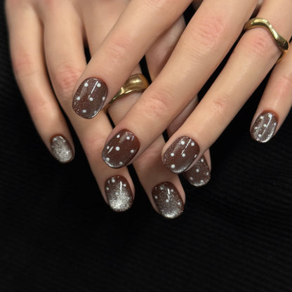 Brown Polka Dot