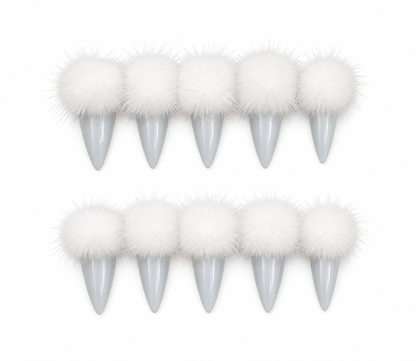 Snow Queen- Removable Pom Pom