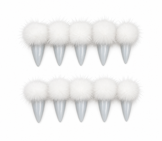 Snow Queen- Removable Pom Pom