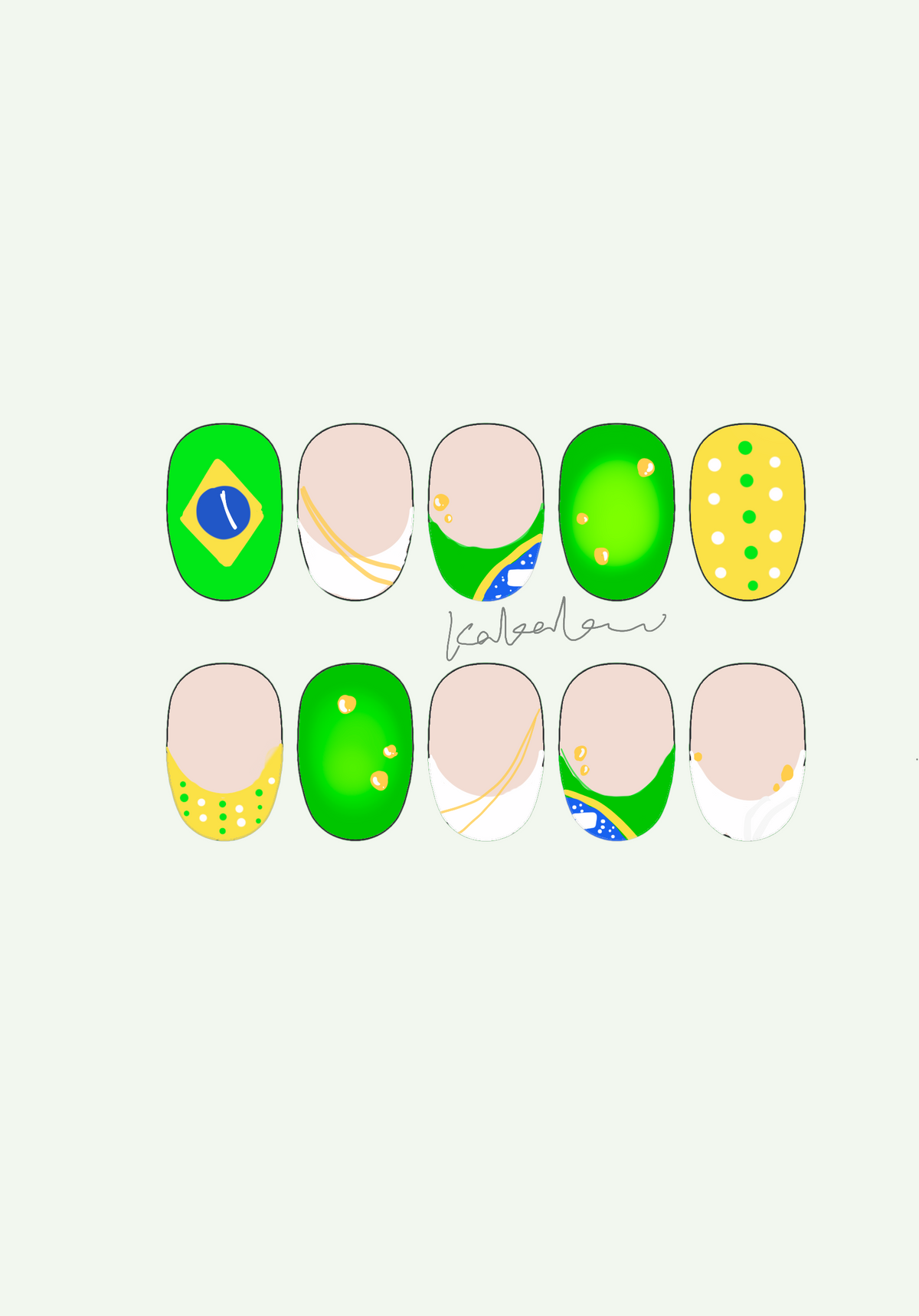 Custom Design Press on Nails