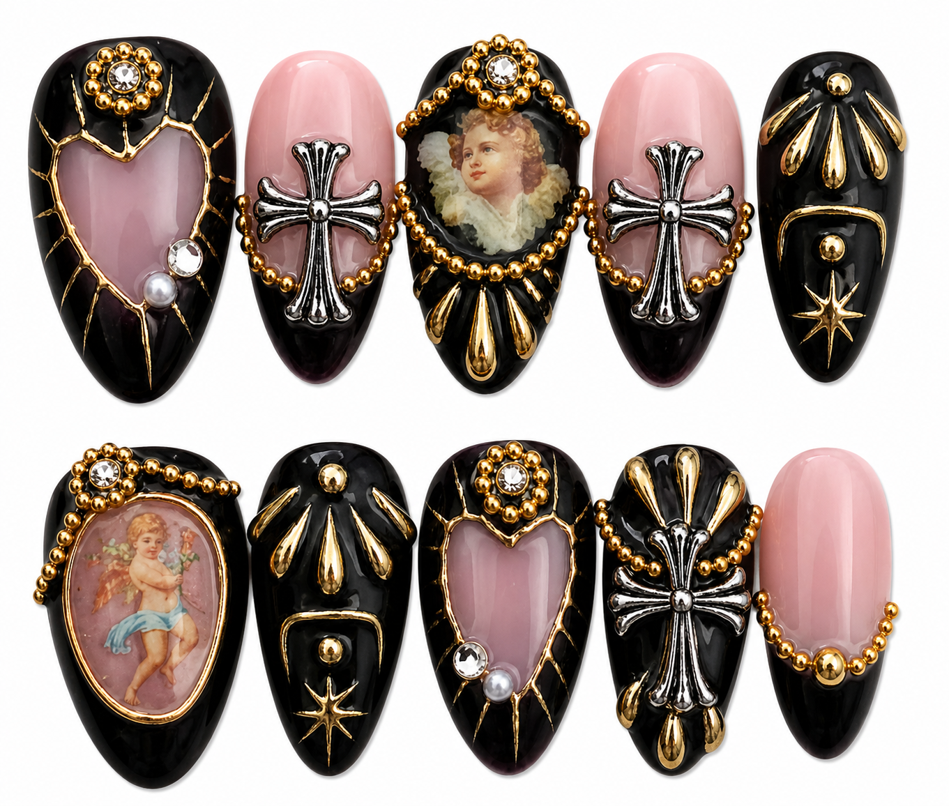 Baroque Seraph - Short Almond