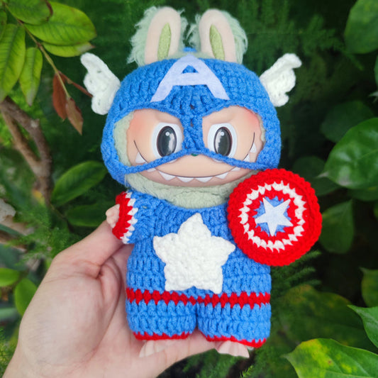 Crochet Captain American