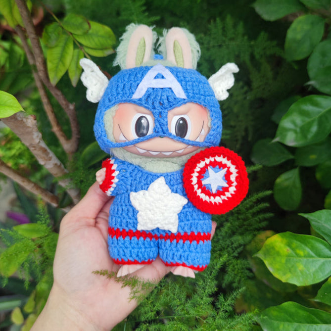 Crochet Captain American