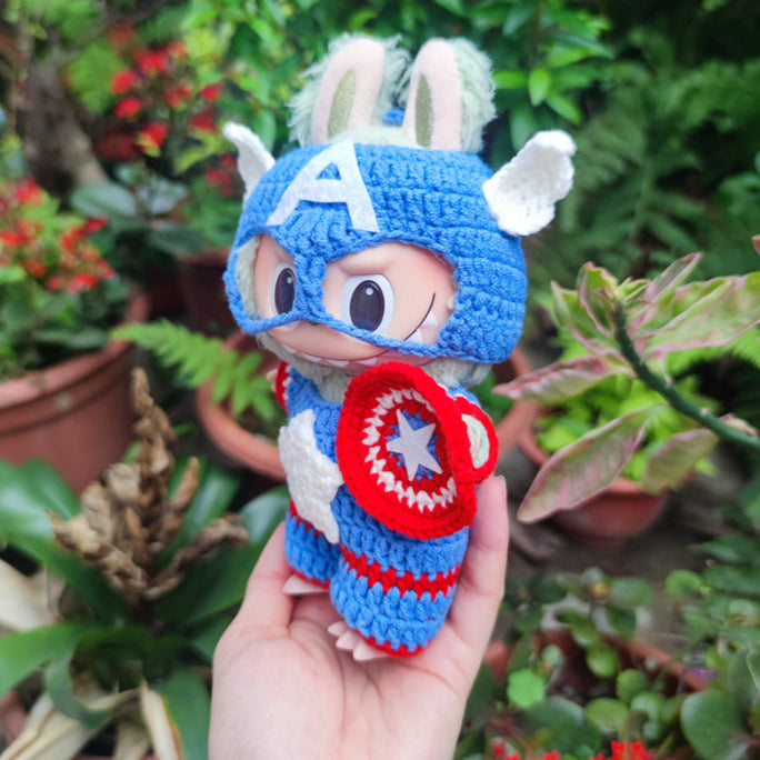 Crochet Captain American