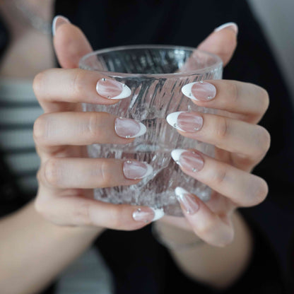 Pearl French Chrome Press-On Nails – view 11
