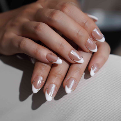 Pearl French Chrome Press-On Nails – view 13