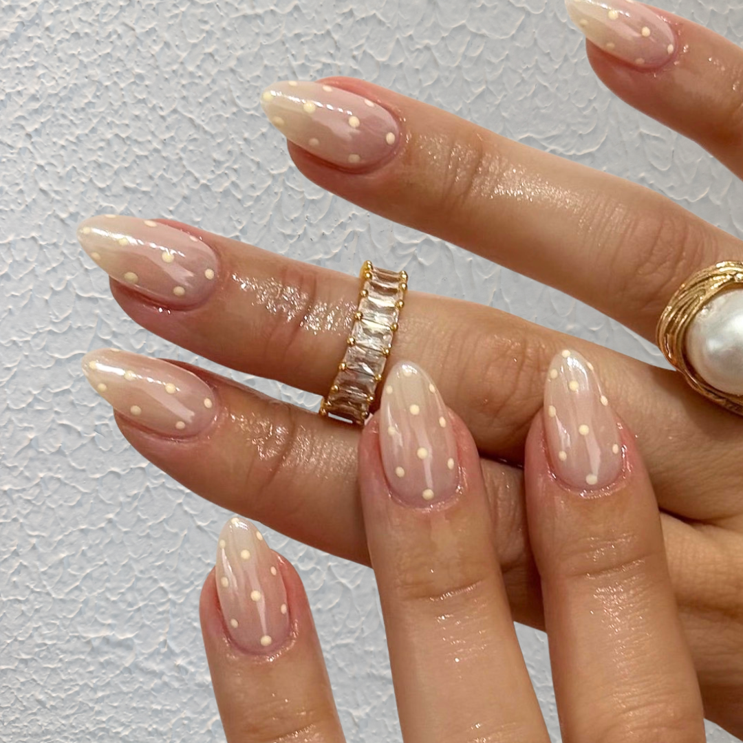 Pearl Veil Pink French Press-On Nails – main view