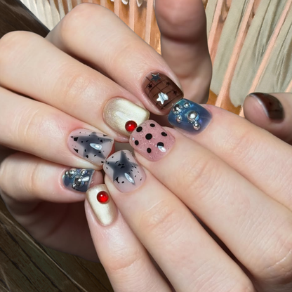 Playground Mix Polka-Dot Press-On Nails – view 3