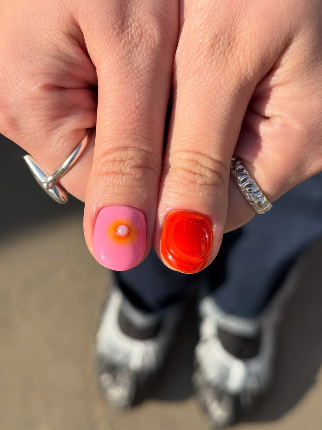 Retro Arcade Multicolor Press-On Nails – view 3